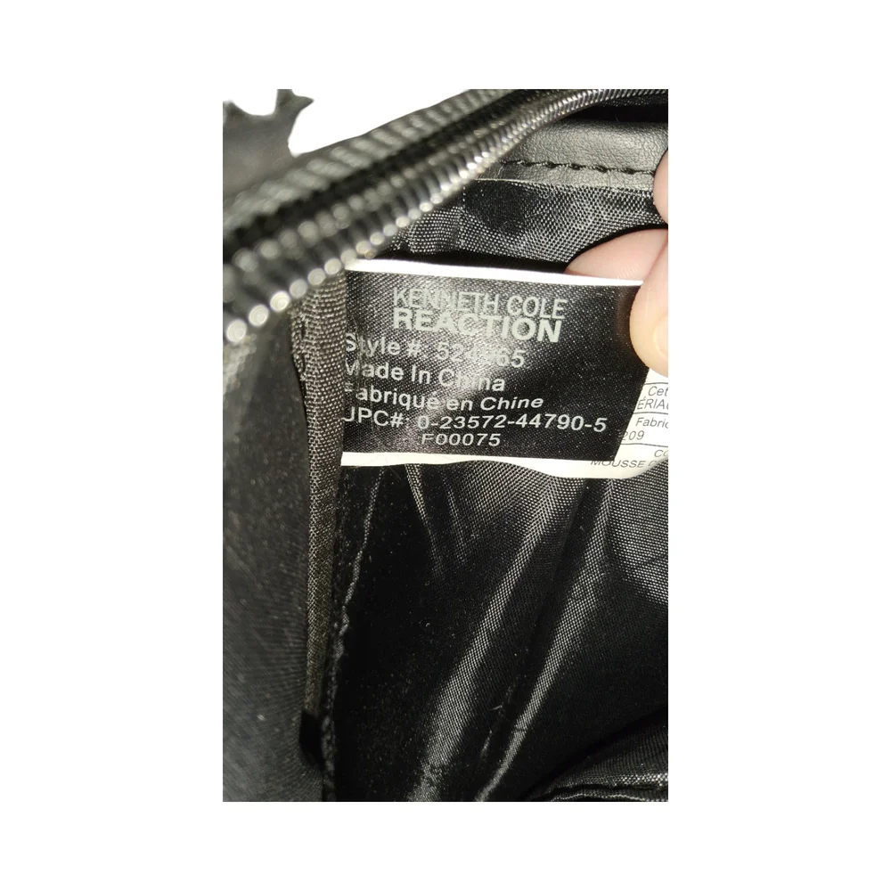 Preloved Kenneth Cole Reaction Black Laptop bag/ Briefcase Professional Design